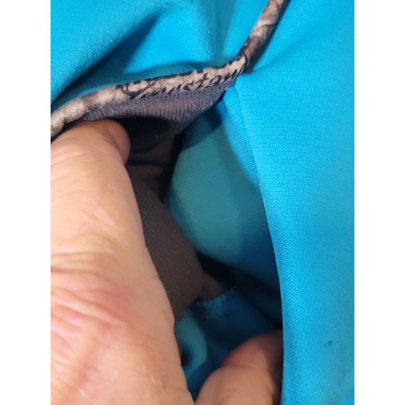 Under Armour Pull Over Hooded Sweatshirt‎ Medium Blue Logo - Picture 7 of 7